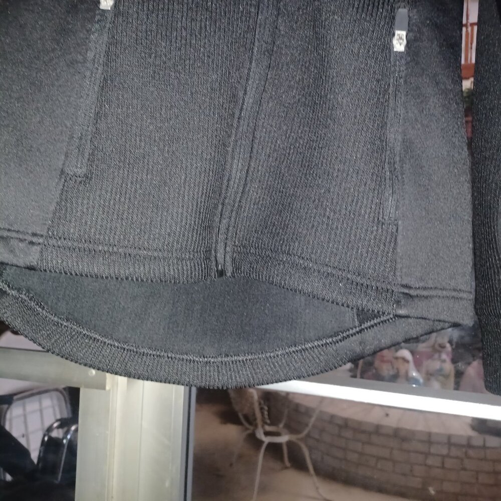 Swiss Tech Women's Hooded Sweater SZ XS Rich Black - Picture 5 of 6